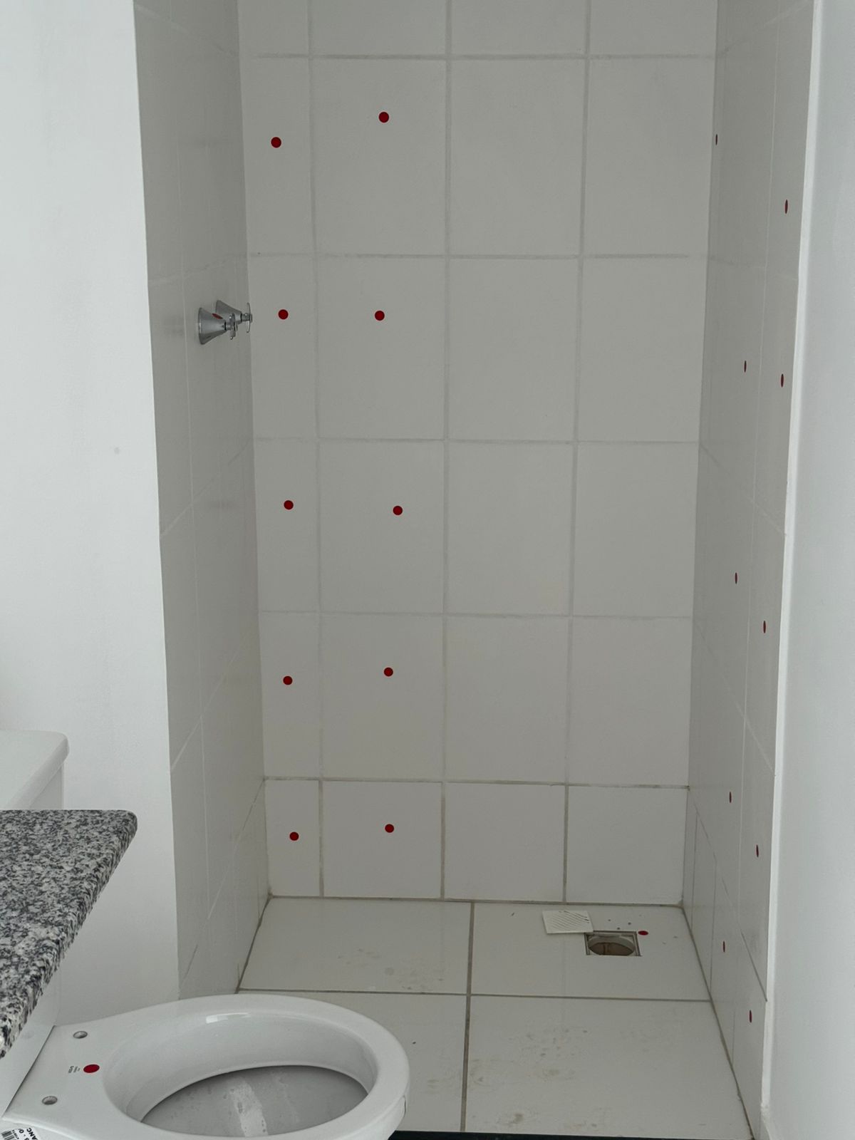 Marcação de azulejos com problemas